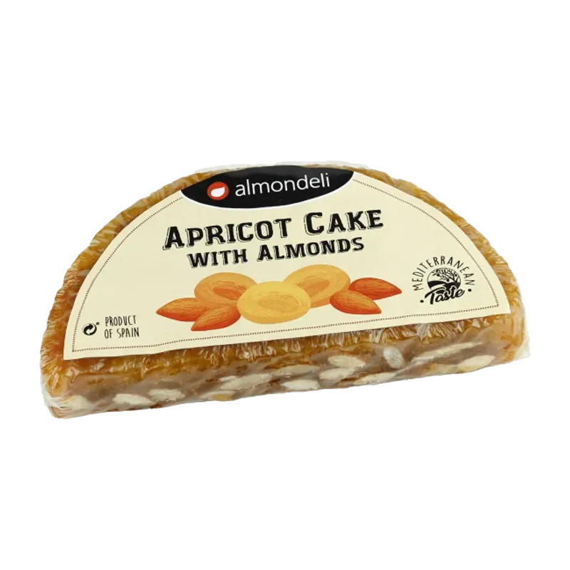 Aprikoskake med mandler halv 250g, Almondeli