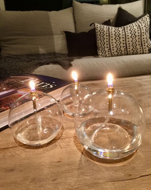 Hovedbilde Peri Design Oljelampe Boll Copper Ø 9 
