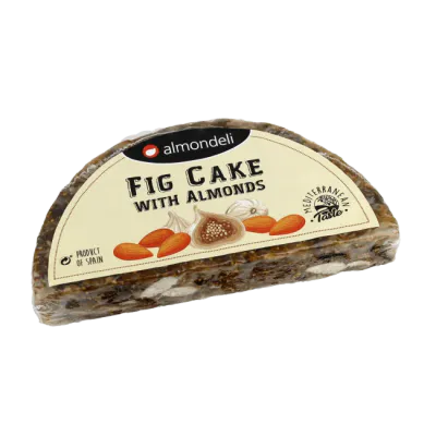 Fikenkake med mandler halv 250g, Almondeli