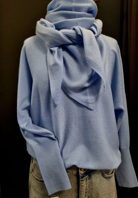 Louise trekantskjerf Lysblå/ Rève