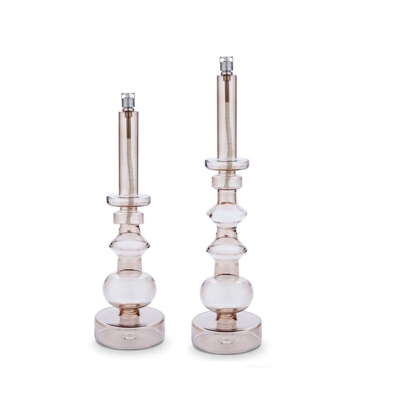Candleholder  Champagne  Large  Høyde 34cm