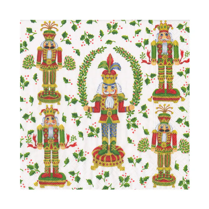 Hovedbilde Nutcracker Christmas Luncheon Napkins - 20 Per ...